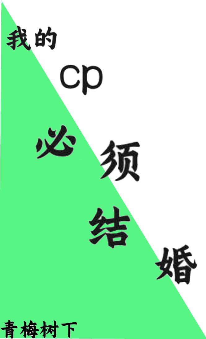 我的cp必须结婚TXT